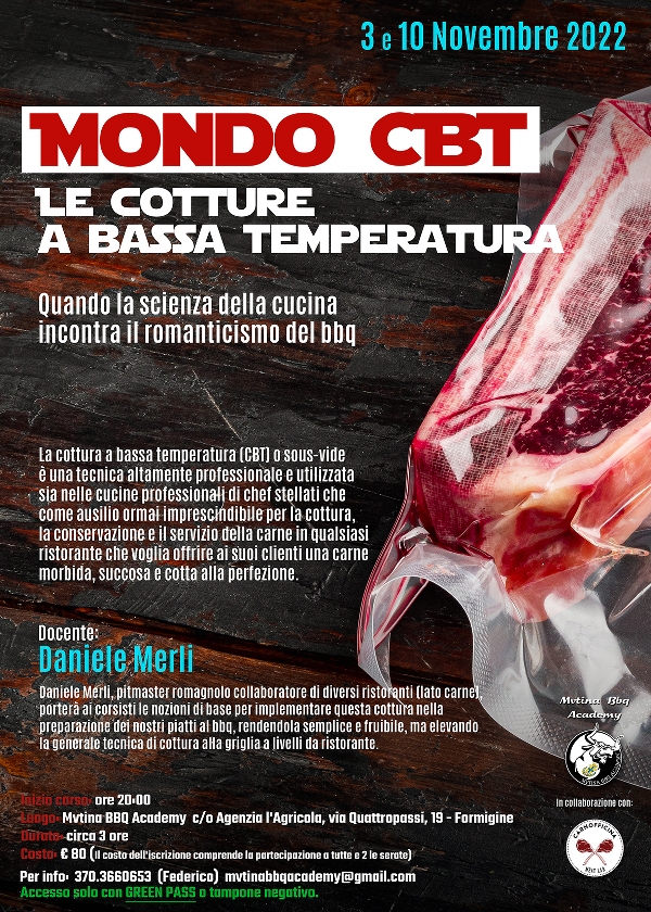 Mondo CBT - Le cotture a bassa temperatura, quando la scienza