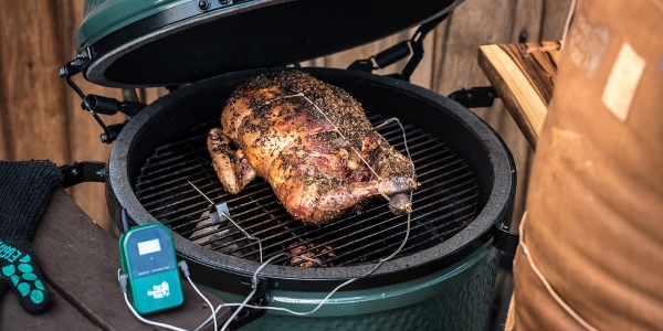 Big Green Egg, termometro wireless a doppia sonda, Termometri