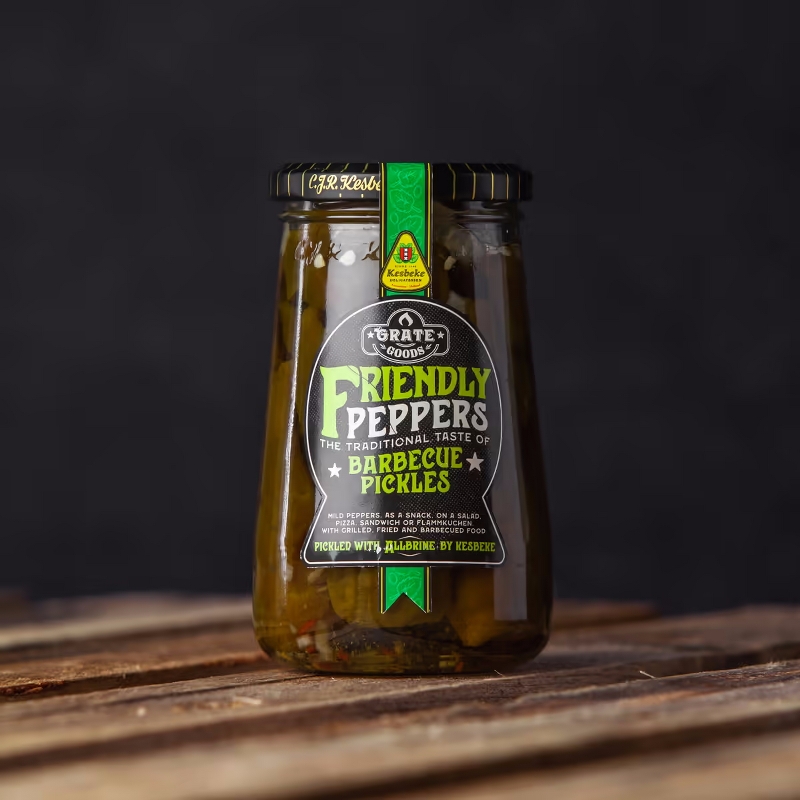 FRIENDLY PEPPERS BARBECUE PICKLES - GR 300