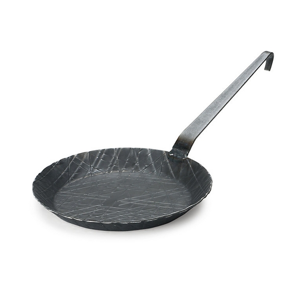 Petromax, padella in ferro battuto manico lungo - diam. 24 cm, Wok e padelle  in acciaio